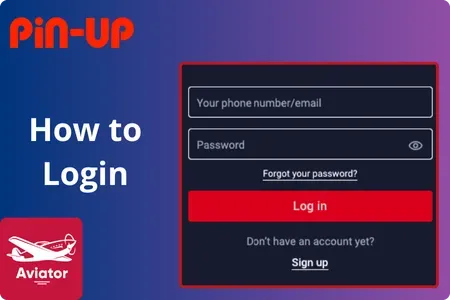 How to Login pin up aviator game