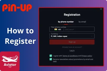 How to Register pin-up casino aviator