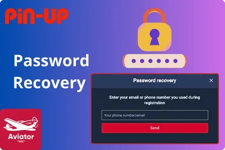 Pin-Up Recovering Lost Password