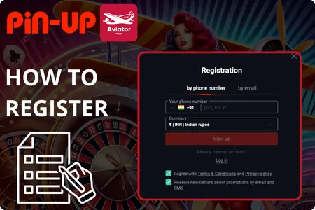 How to Register pin-up casino aviator